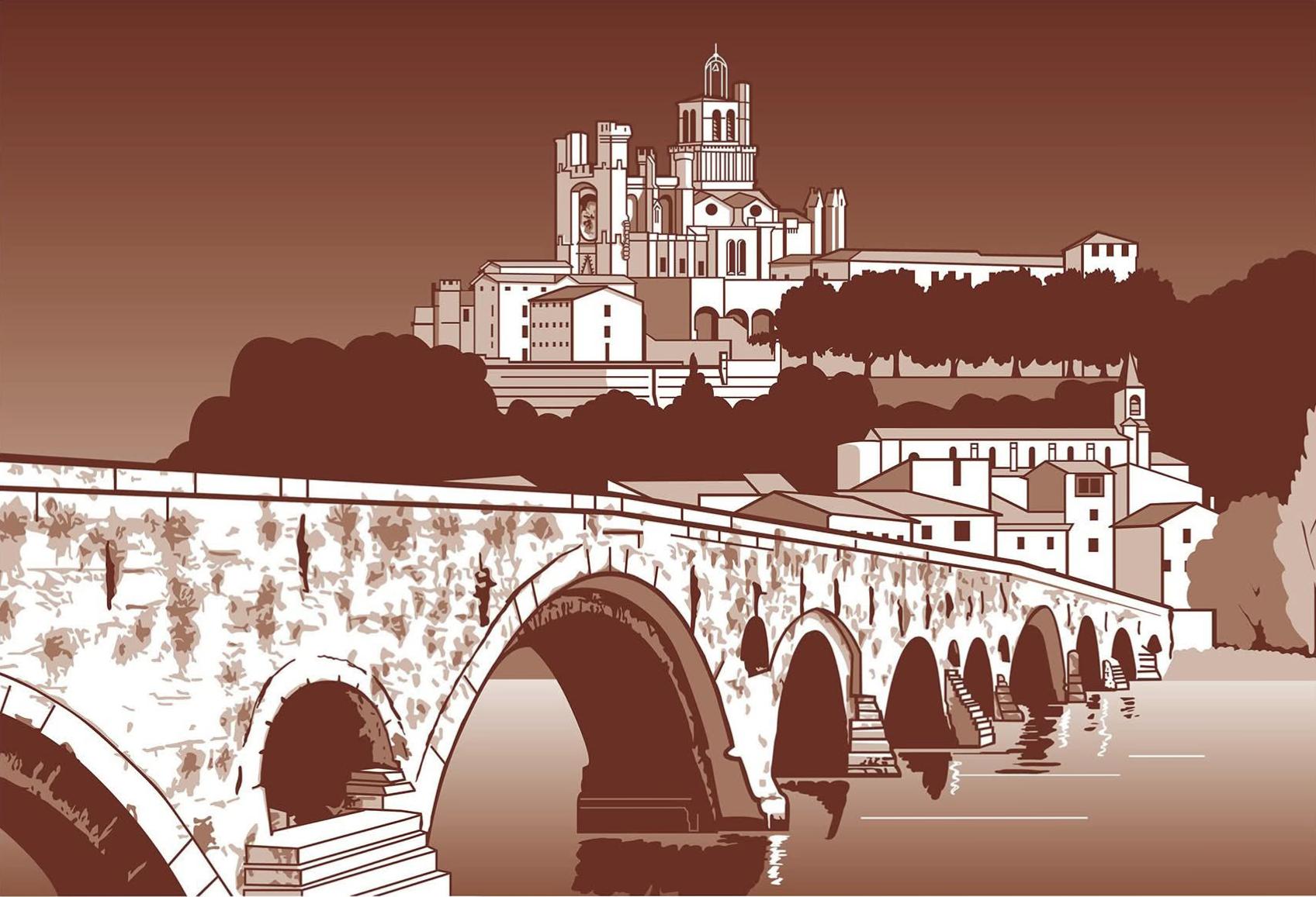 Photo du panneau : Béziers