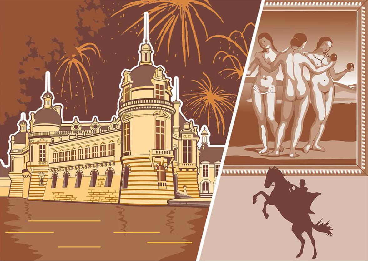 Photo du panneau : Chantilly