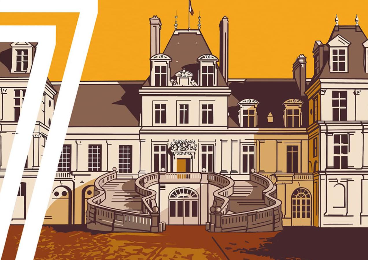 Photo du panneau : Fontainebleau