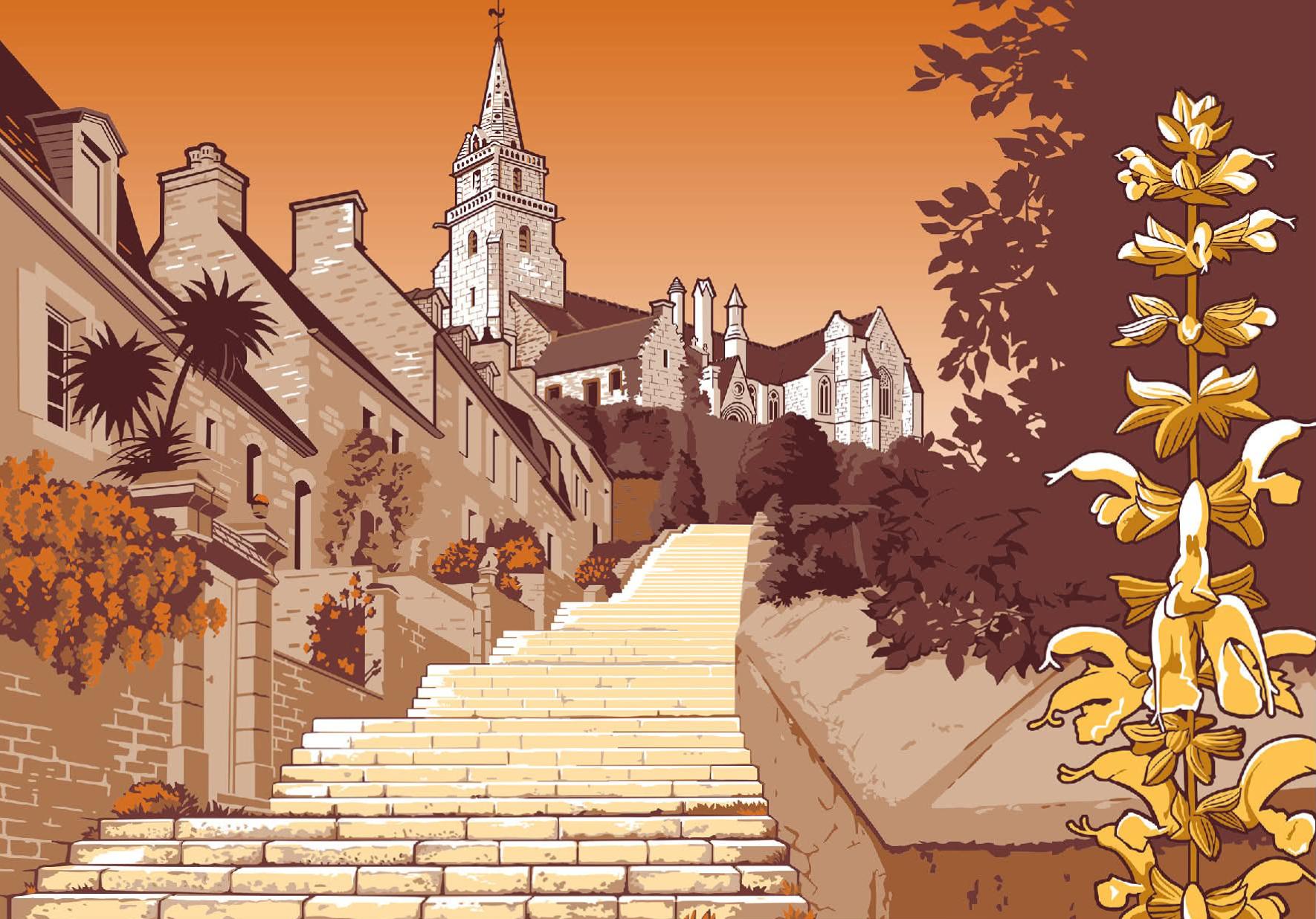 Photo du panneau : Lannion-Brelevenez