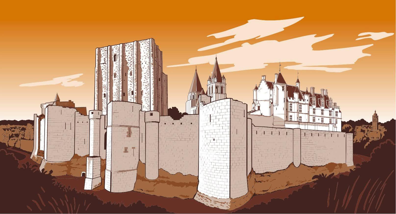 Photo du panneau : Loches