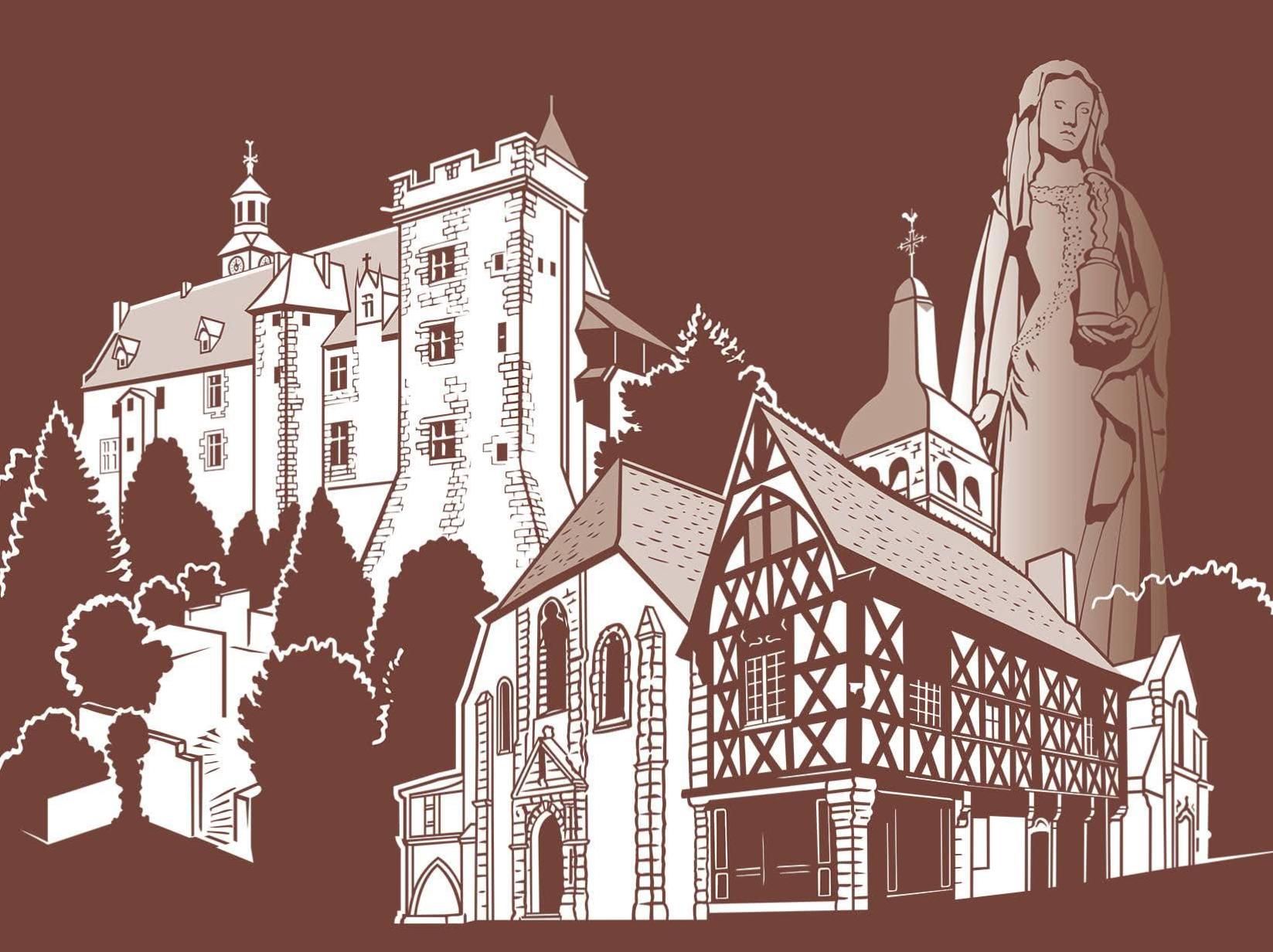 Photo du panneau : Montluçon