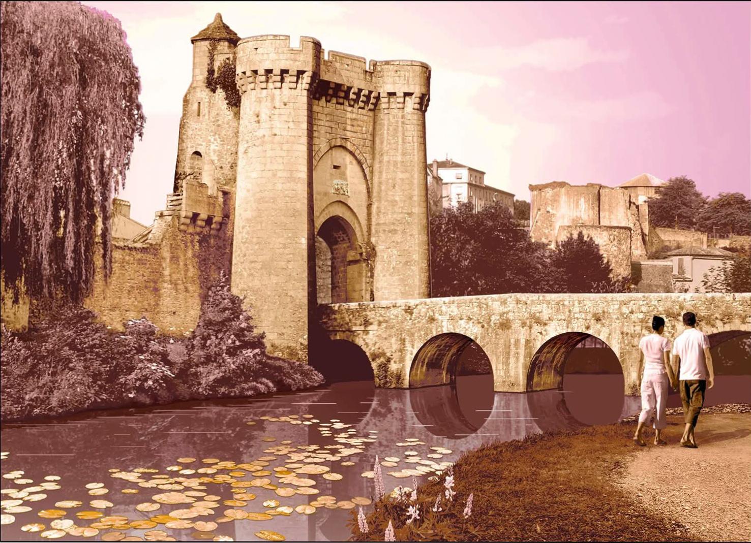 Photo du panneau : Parthenay