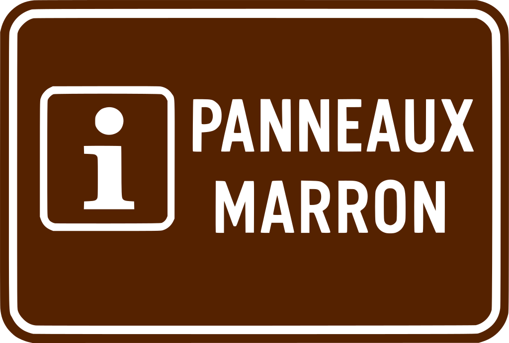 Logo Panneaux Marrons de France